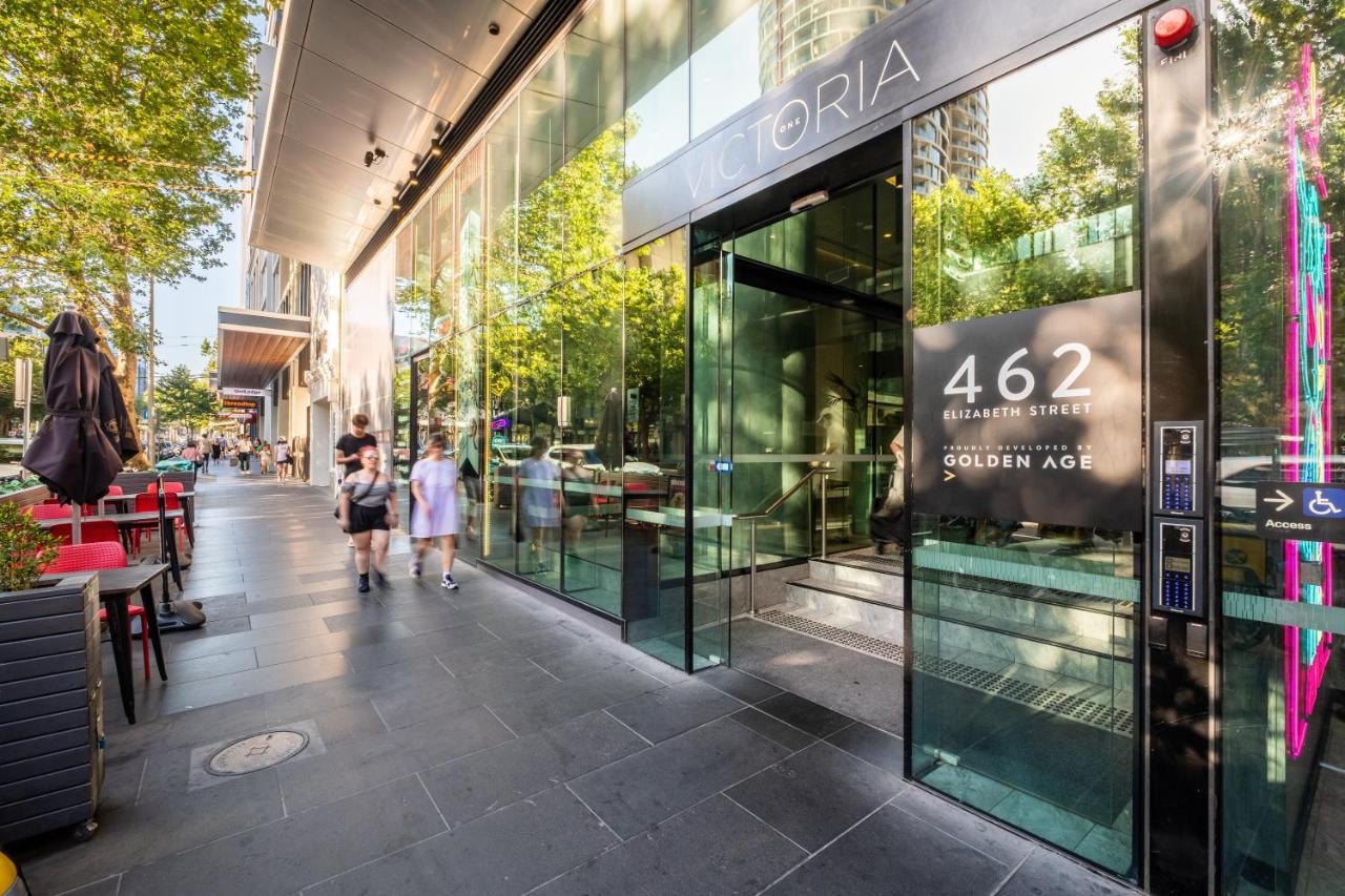 Mega Style Apartments Victoria One เมลเบิร์น ภายนอก รูปภาพ
