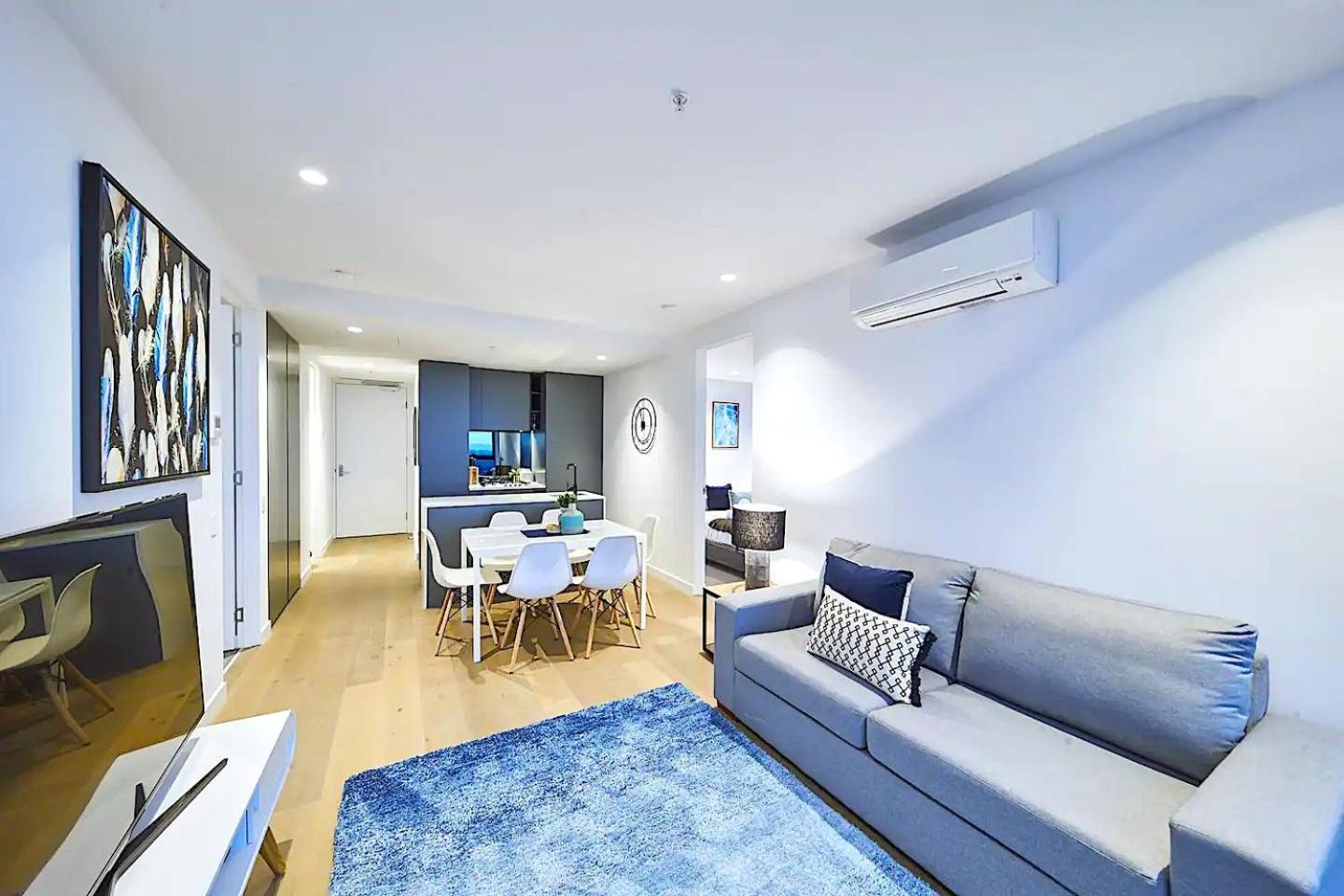 Mega Style Apartments Victoria One เมลเบิร์น ห้อง รูปภาพ